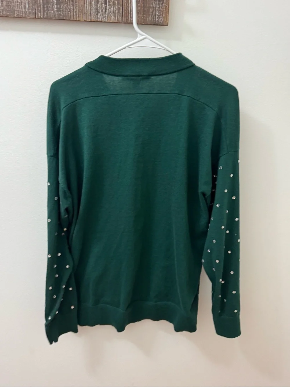 Michael Kors Emerald Green Crewneck Sweater